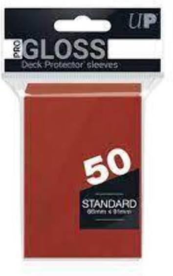 Ultra Pro - Standard Card Sleeves 50pk - Red