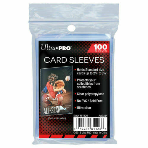Ultra Pro - Standard Soft Sleeves 100pk