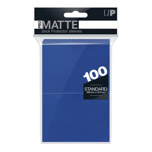 Card Sleeves - Matte / Blue - Ultra Pro / 100
